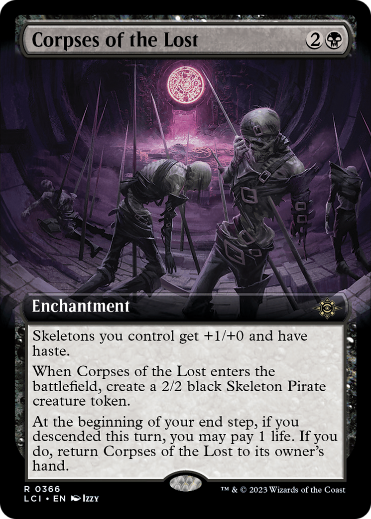 Corpses of the Lost (Extended Art) [The Lost Caverns of Ixalan] | The CG Realm