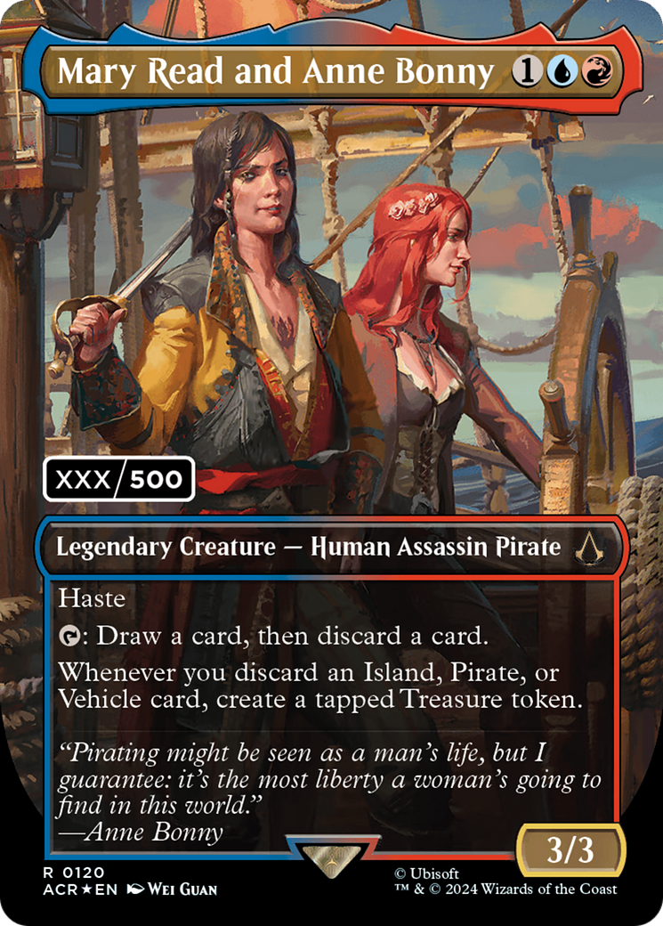 Mary Read and Anne Bonny (English) (Serial Numbered) [Assassin's Creed] | The CG Realm