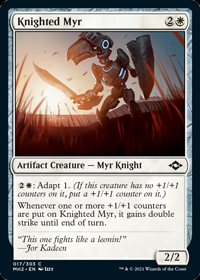 Knighted Myr [Modern Horizons 2] | The CG Realm