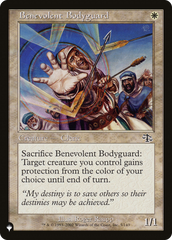 Benevolent Bodyguard [The List Reprints] | The CG Realm