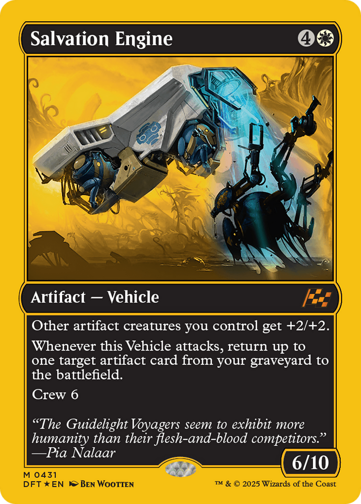 Salvation Engine (First-Place Foil) [Aetherdrift] | The CG Realm