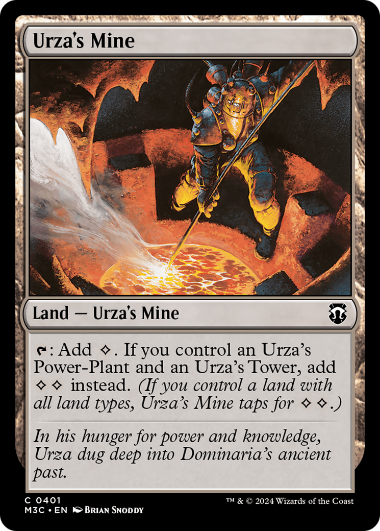 Urza's Mine (Ripple Foil) [Modern Horizons 3 Commander] | The CG Realm