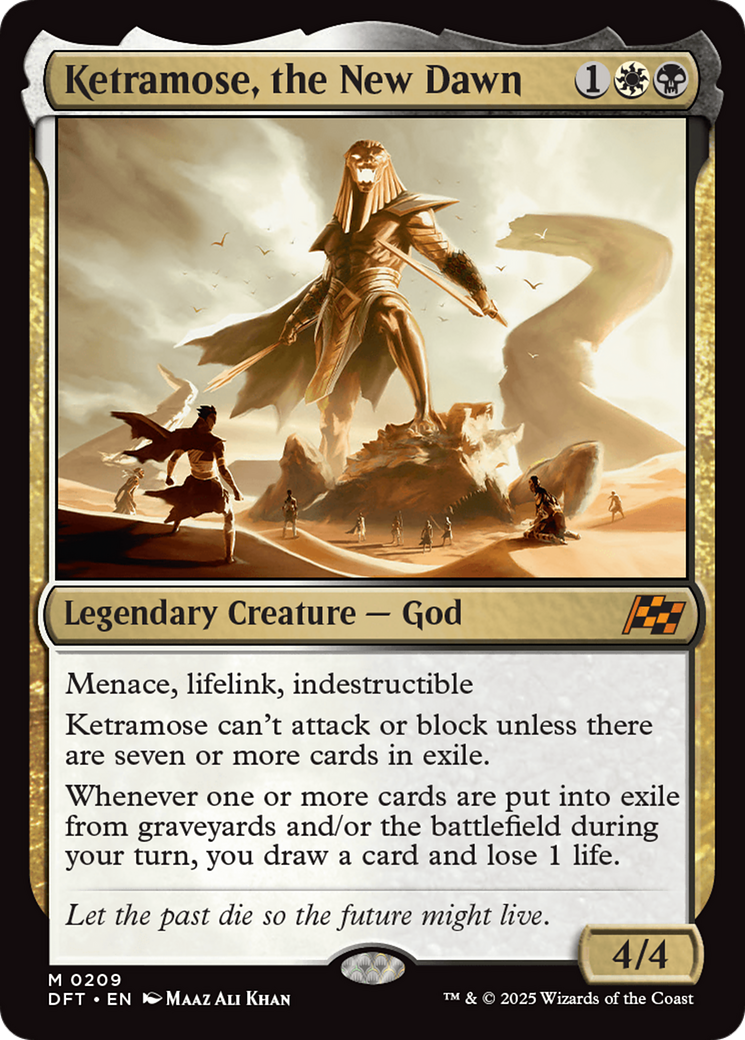 Ketramose, the New Dawn [Aetherdrift] | The CG Realm