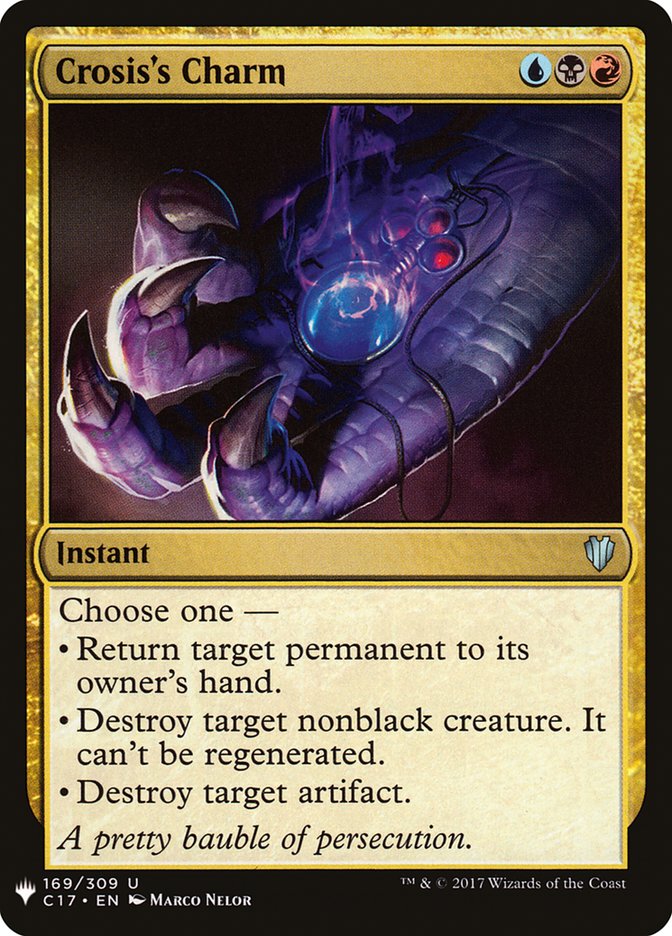 Crosis's Charm [Mystery Booster] | The CG Realm