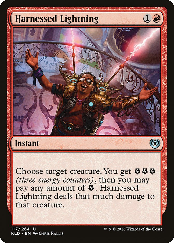 Harnessed Lightning [Kaladesh] | The CG Realm