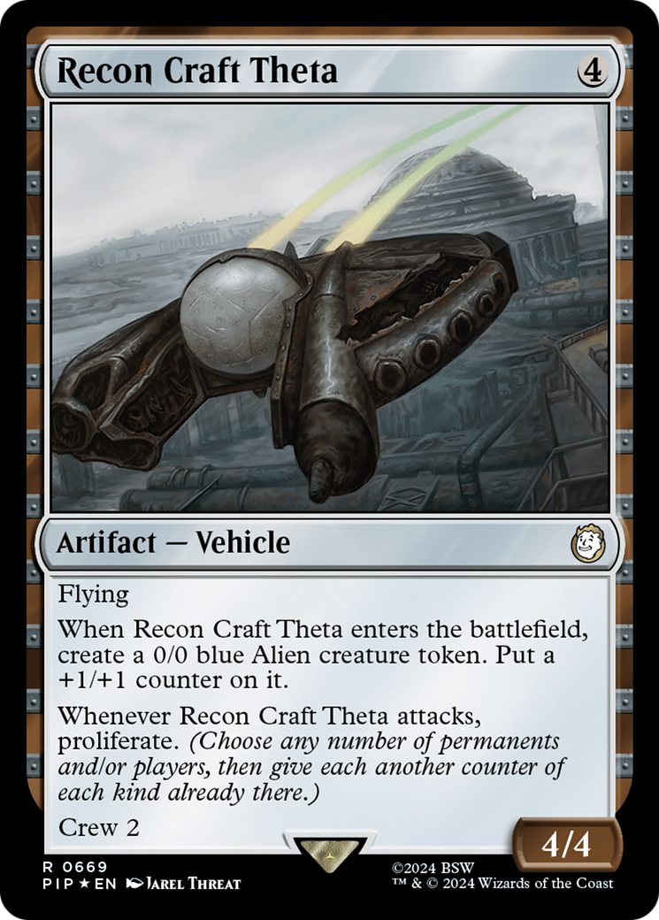 Recon Craft Theta (Surge Foil) [Fallout] | The CG Realm