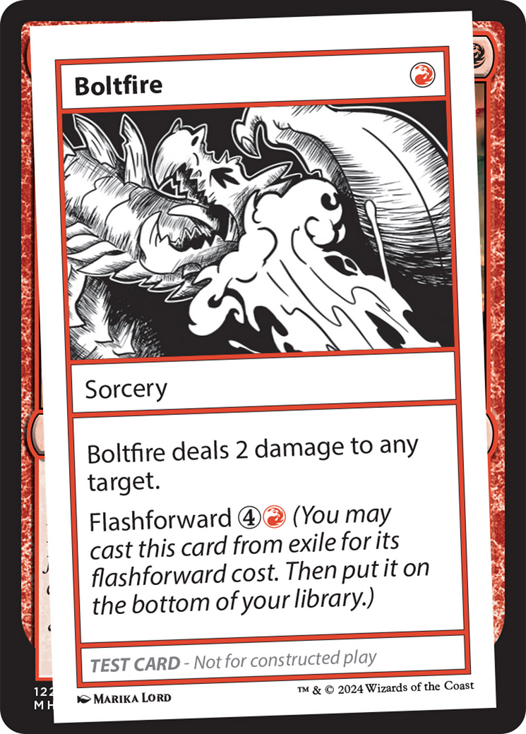 Boltfire [Mystery Booster 2 Playtest Cards] | The CG Realm