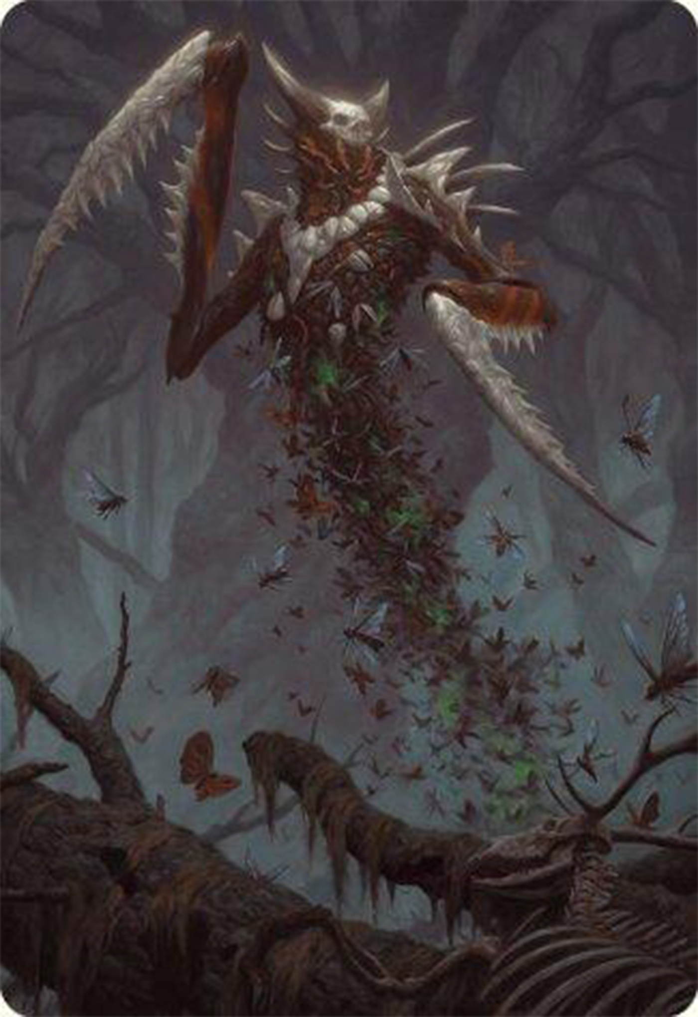 Grist, the Plague Swarm Art Card [Modern Horizons 3 Art Series] | The CG Realm