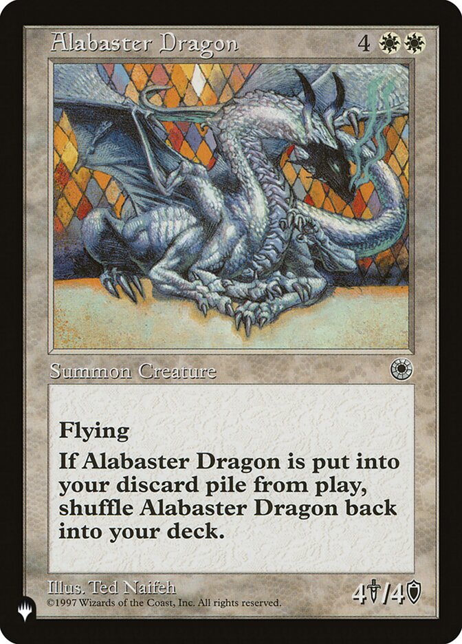 Alabaster Dragon [The List] | The CG Realm