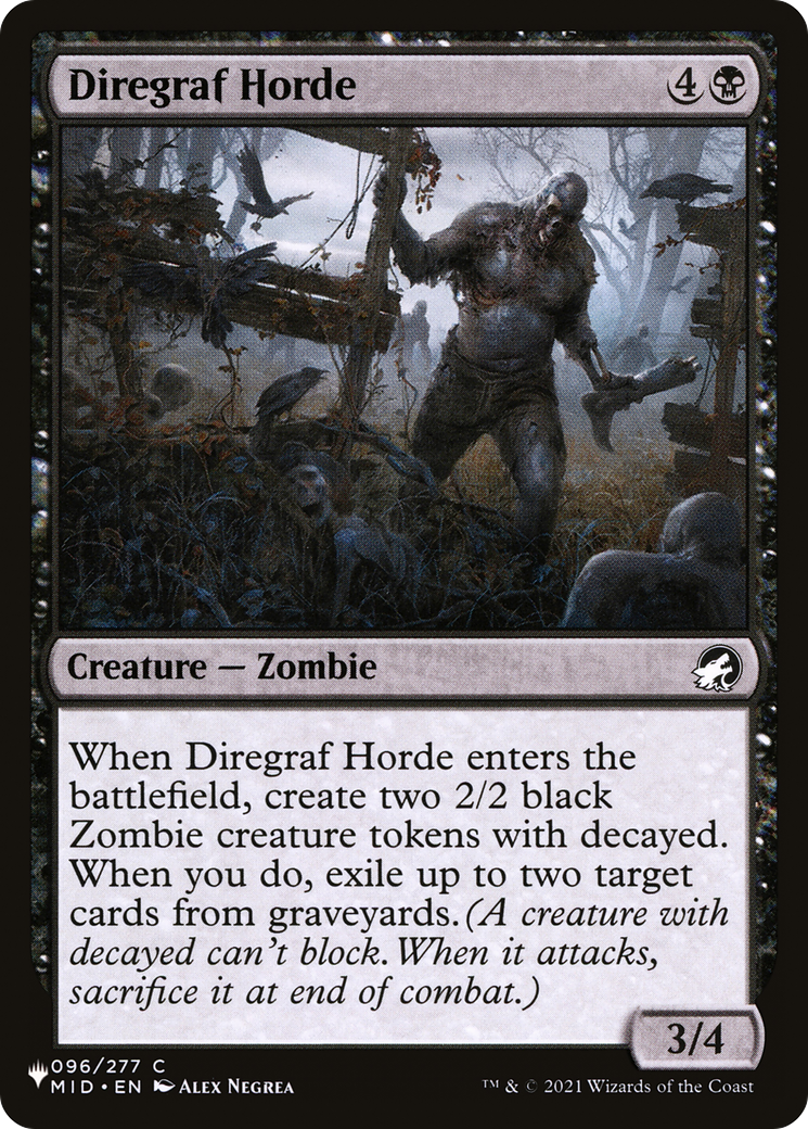 Diregraf Horde [The List] | The CG Realm