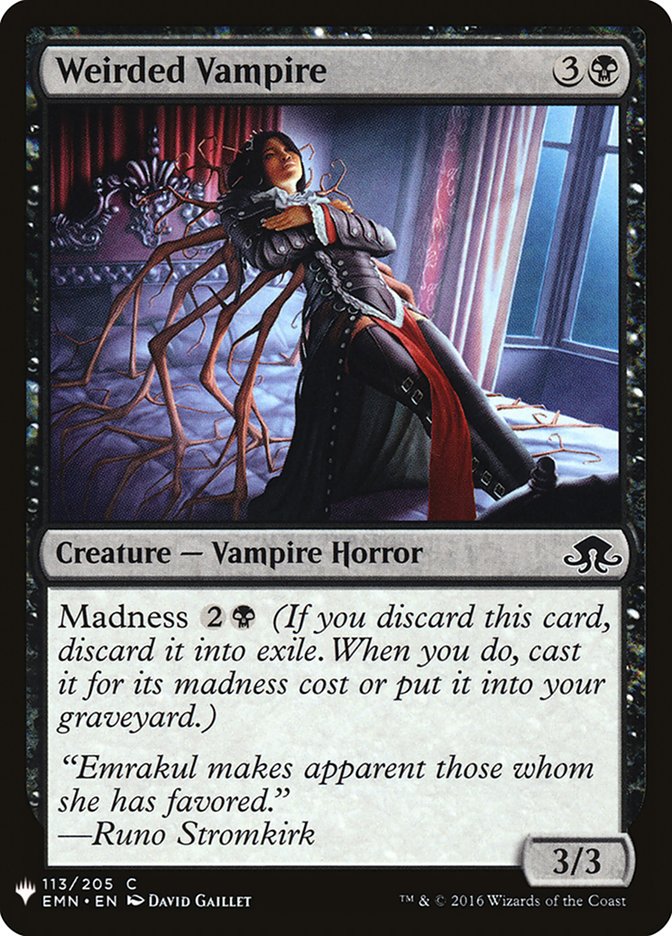 Weirded Vampire [Mystery Booster] | The CG Realm