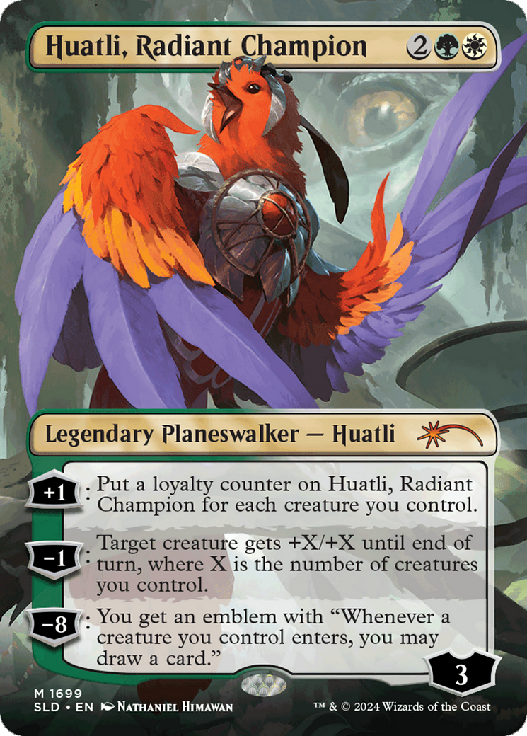 Huatli, Radiant Champion (Rainbow Foil) [Secret Lair Drop Series] | The CG Realm