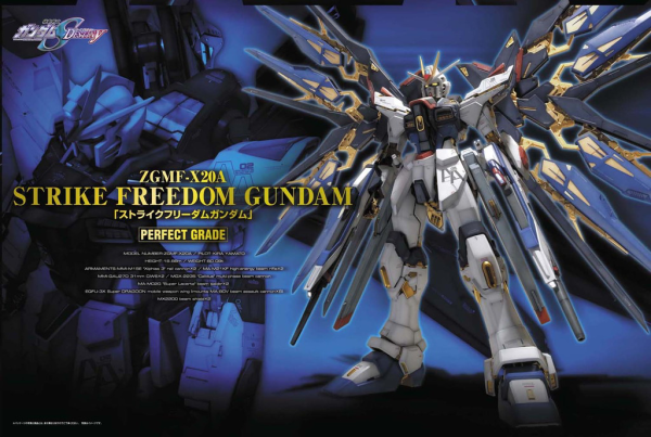 PG Strike Freedom Gundam | The CG Realm