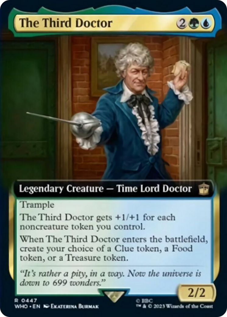 The Third Doctor (Extended Art) [Doctor Who] | The CG Realm