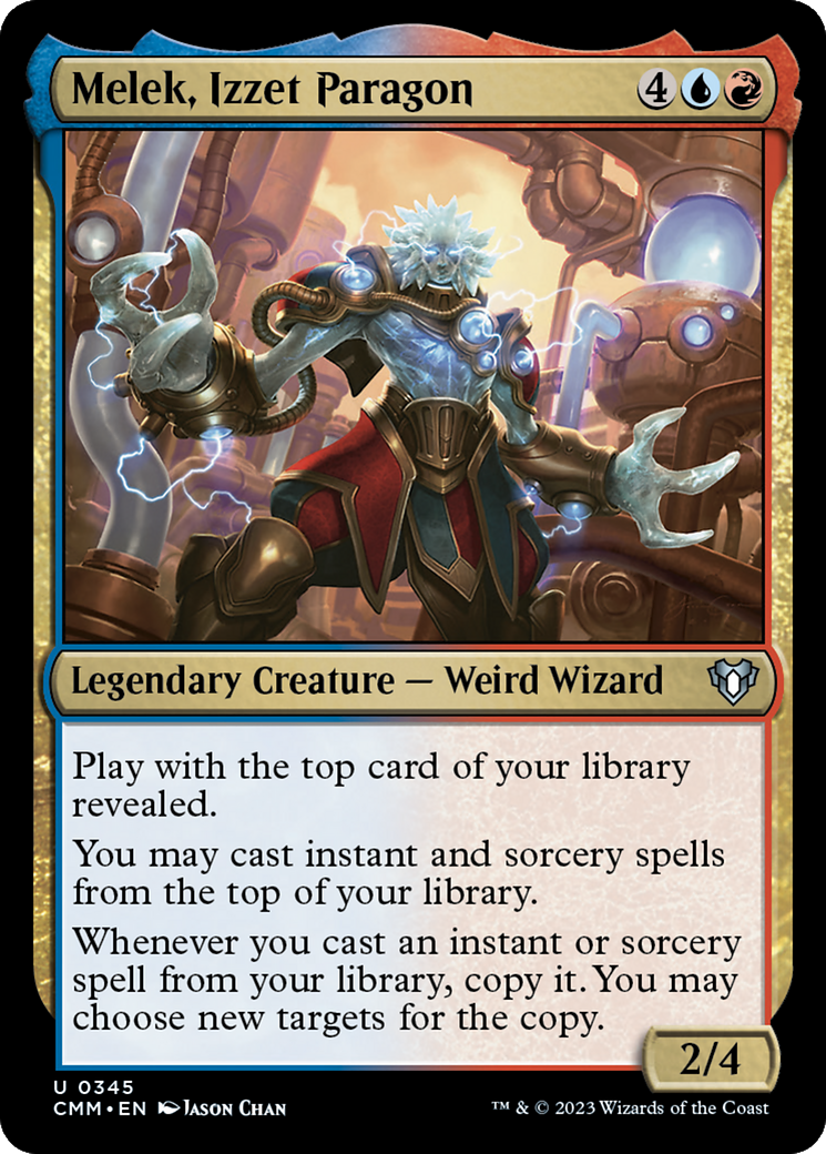 Melek, Izzet Paragon [Commander Masters] | The CG Realm