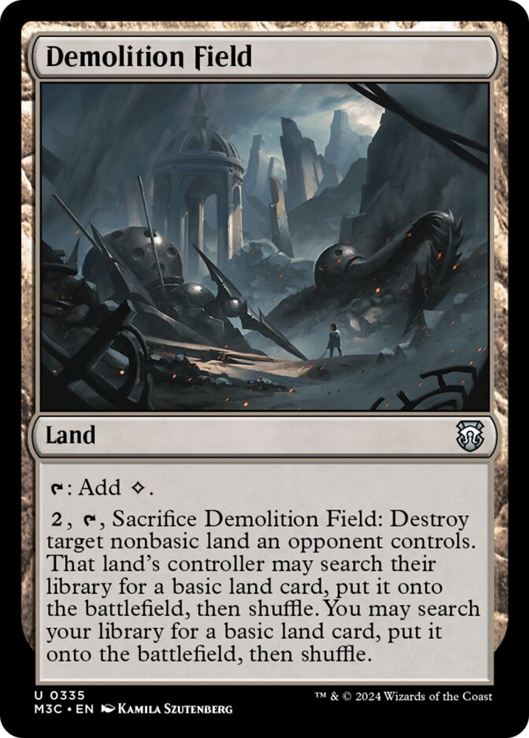 Demolition Field (Ripple Foil) [Modern Horizons 3 Commander] | The CG Realm