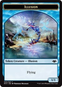 Illusion (005) // Elemental (009) Double-Sided Token [Modern Horizons Tokens] | The CG Realm