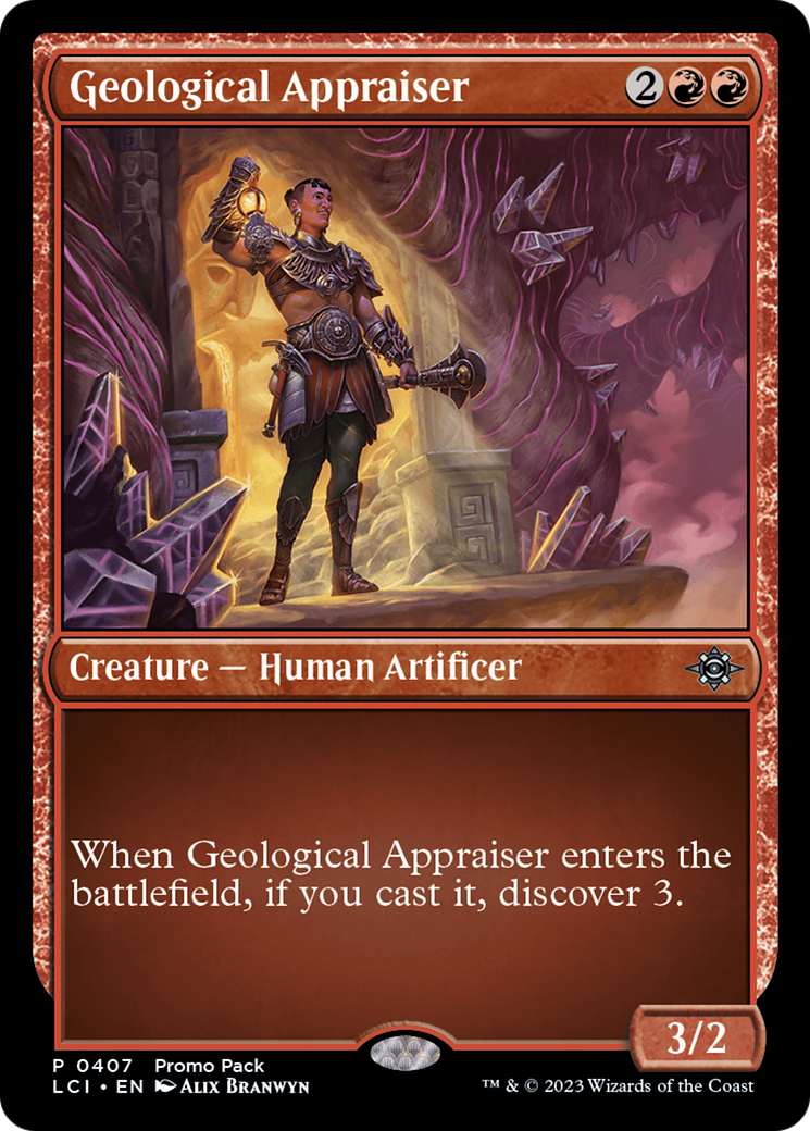 Geological Appraiser [The Lost Caverns of Ixalan Promos] | The CG Realm