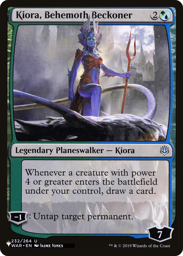 Kiora, Behemoth Beckoner [The List Reprints] | The CG Realm