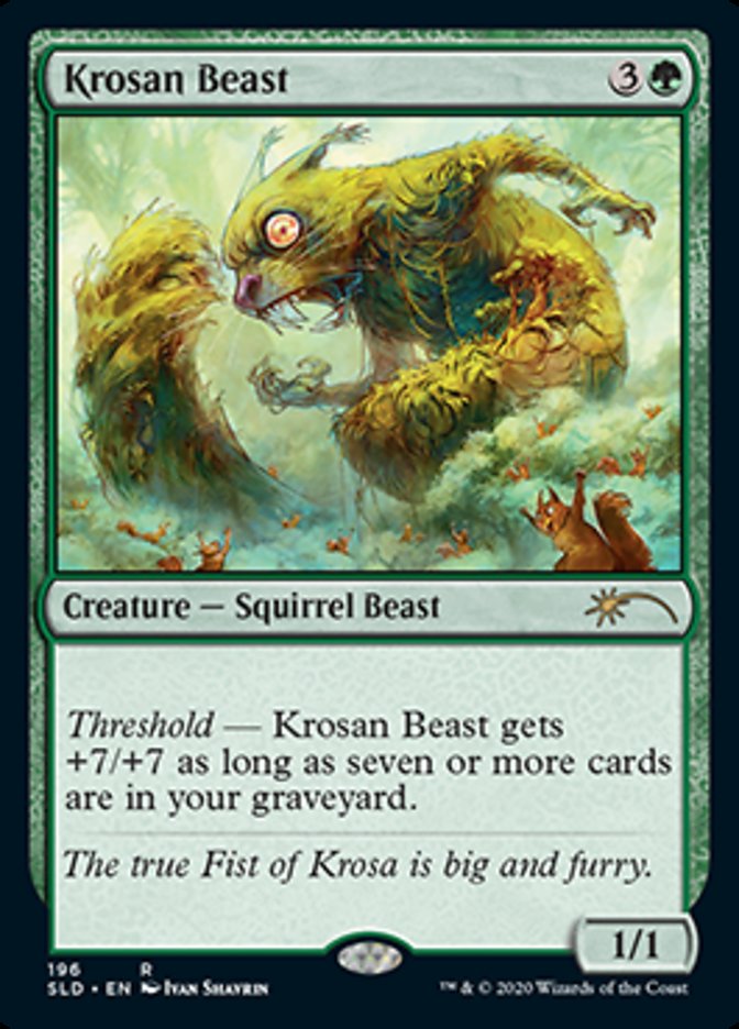 Krosan Beast [Secret Lair Drop Series] | The CG Realm