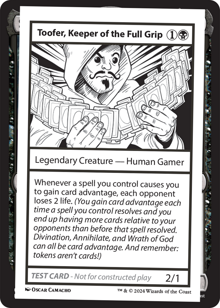 Toofer, Keeper of the Full Grip [Mystery Booster 2 Playtest Cards] | The CG Realm