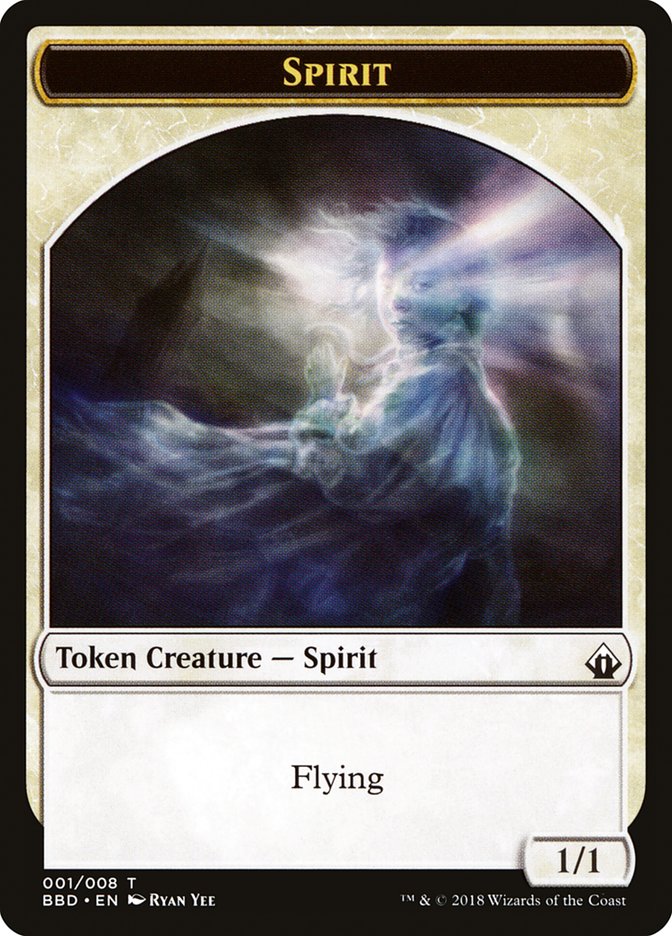 Spirit Token [Battlebond Tokens] | The CG Realm