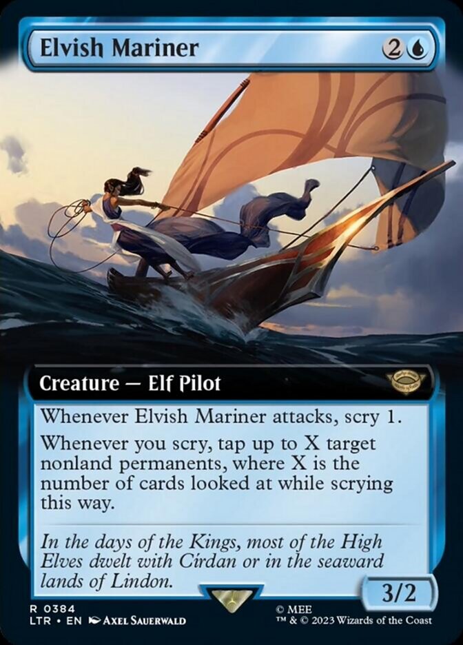 Elvish Mariner (Extended Art) [The Lord of the Rings: Tales of Middle-Earth] | The CG Realm