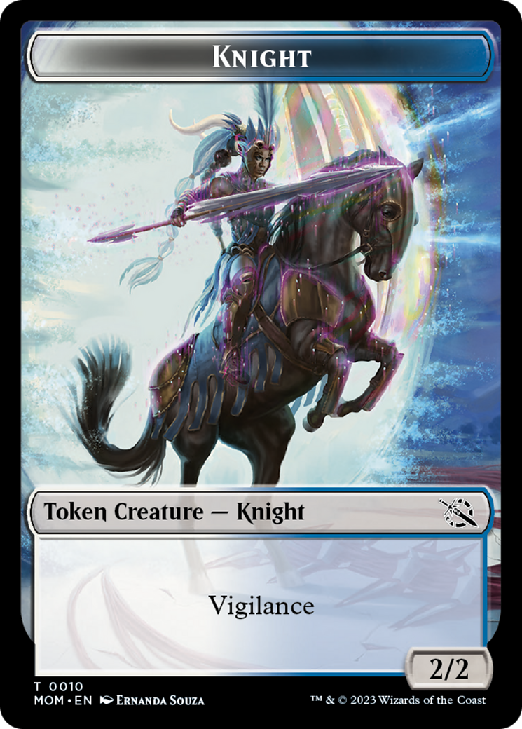 Knight Token [March of the Machine Tokens] | The CG Realm