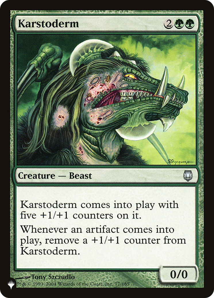 Karstoderm [The List] | The CG Realm