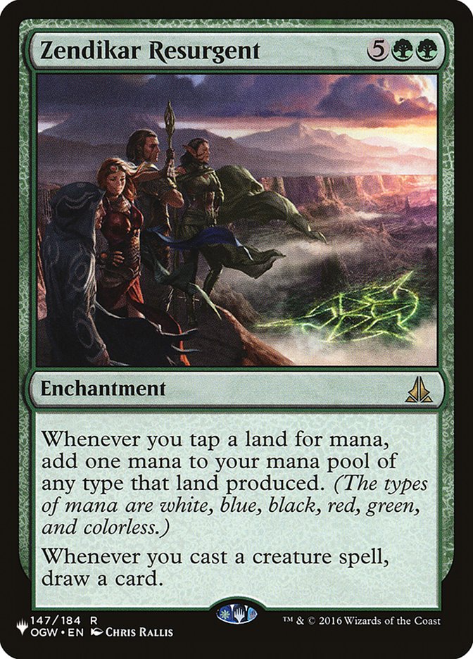 Zendikar Resurgent [The List] | The CG Realm