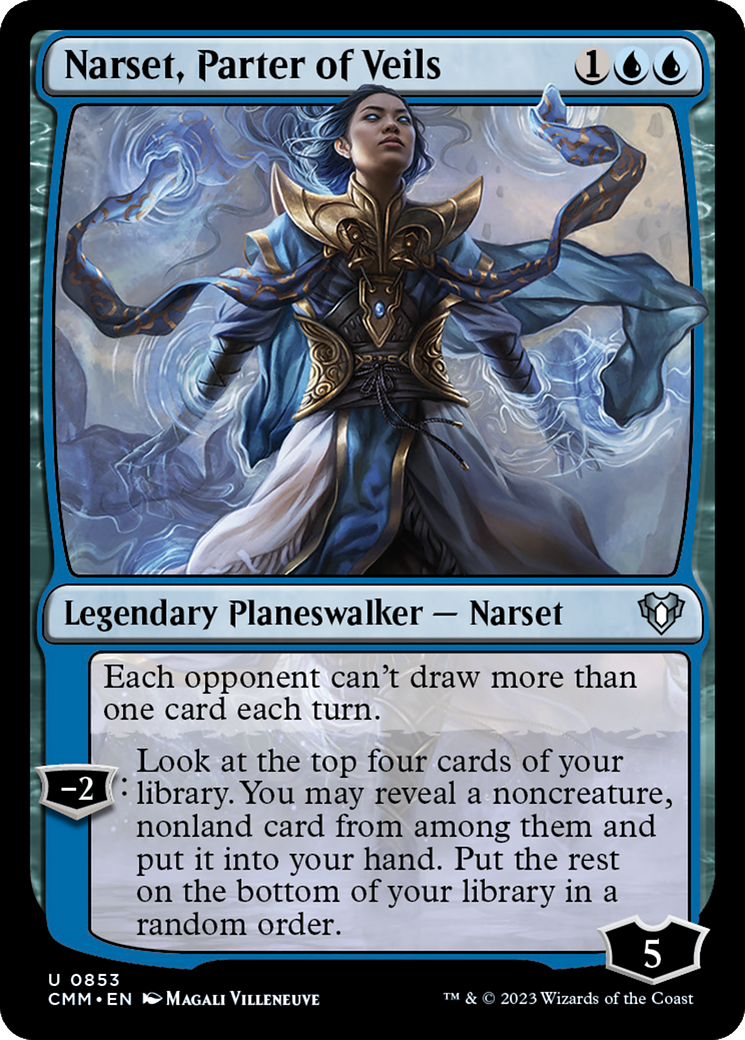 Narset, Parter of Veils [Commander Masters] | The CG Realm