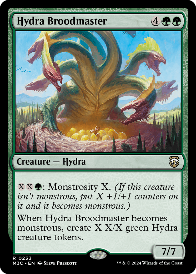 Hydra Broodmaster (Ripple Foil) [Modern Horizons 3 Commander] | The CG Realm