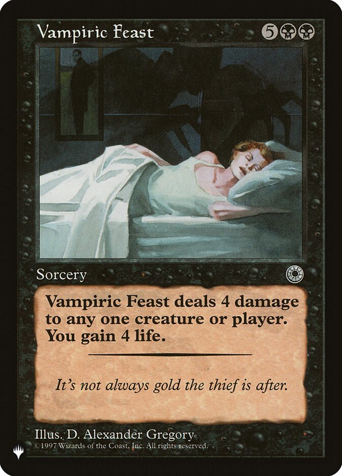 Vampiric Feast [The List] | The CG Realm