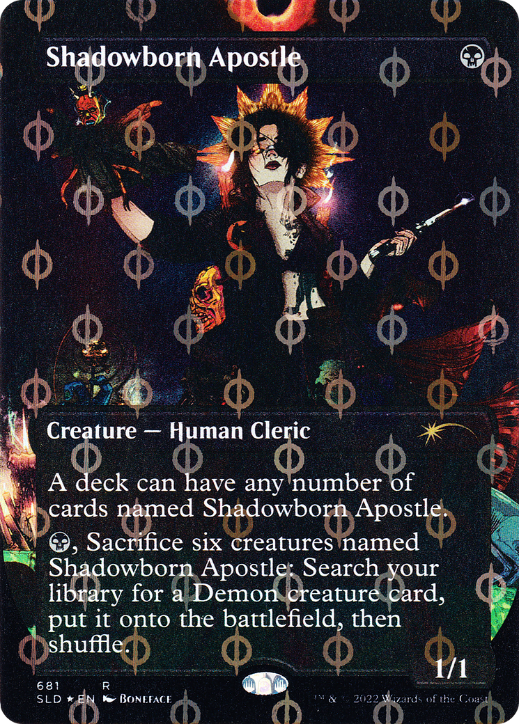 Shadowborn Apostle (681) (Step-and-Compleat Foil) [Secret Lair Drop Promos] | The CG Realm