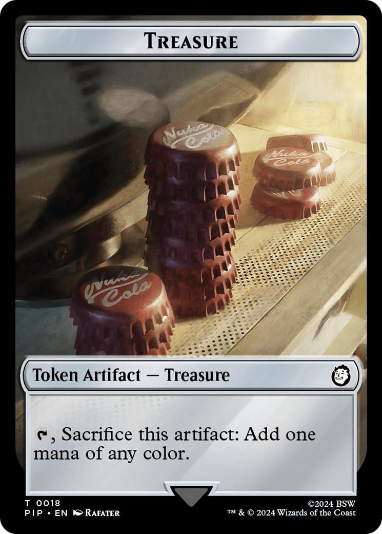 Treasure (0018) // Copy Double-Sided Token [Fallout Tokens] | The CG Realm