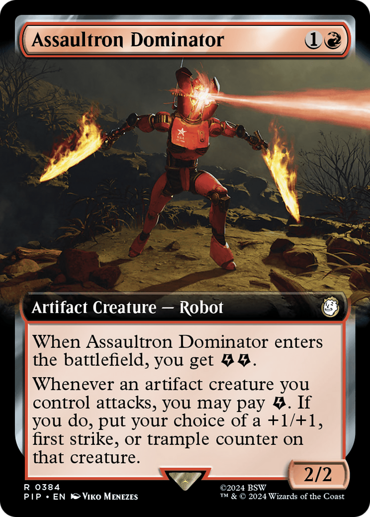 Assaultron Dominator (Extended Art) [Fallout] | The CG Realm