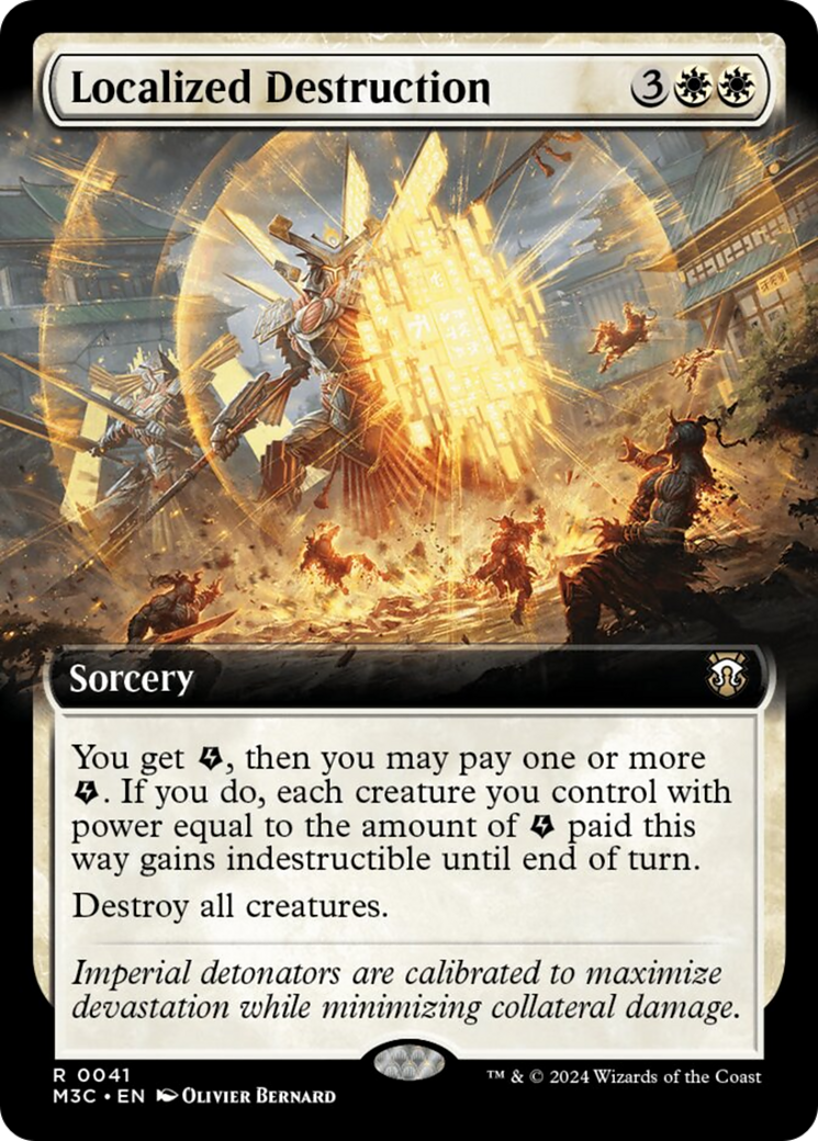 Localized Destruction (Extended Art) [Modern Horizons 3 Commander] | The CG Realm