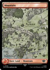 Mountain (720) (Surge Foil) [The Lord of the Rings: Tales of Middle-Earth] | The CG Realm