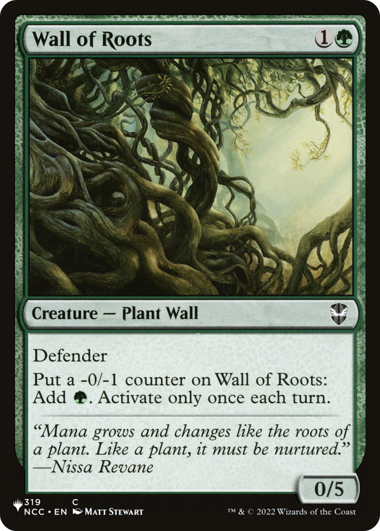 Wall of Roots [The List Reprints] | The CG Realm