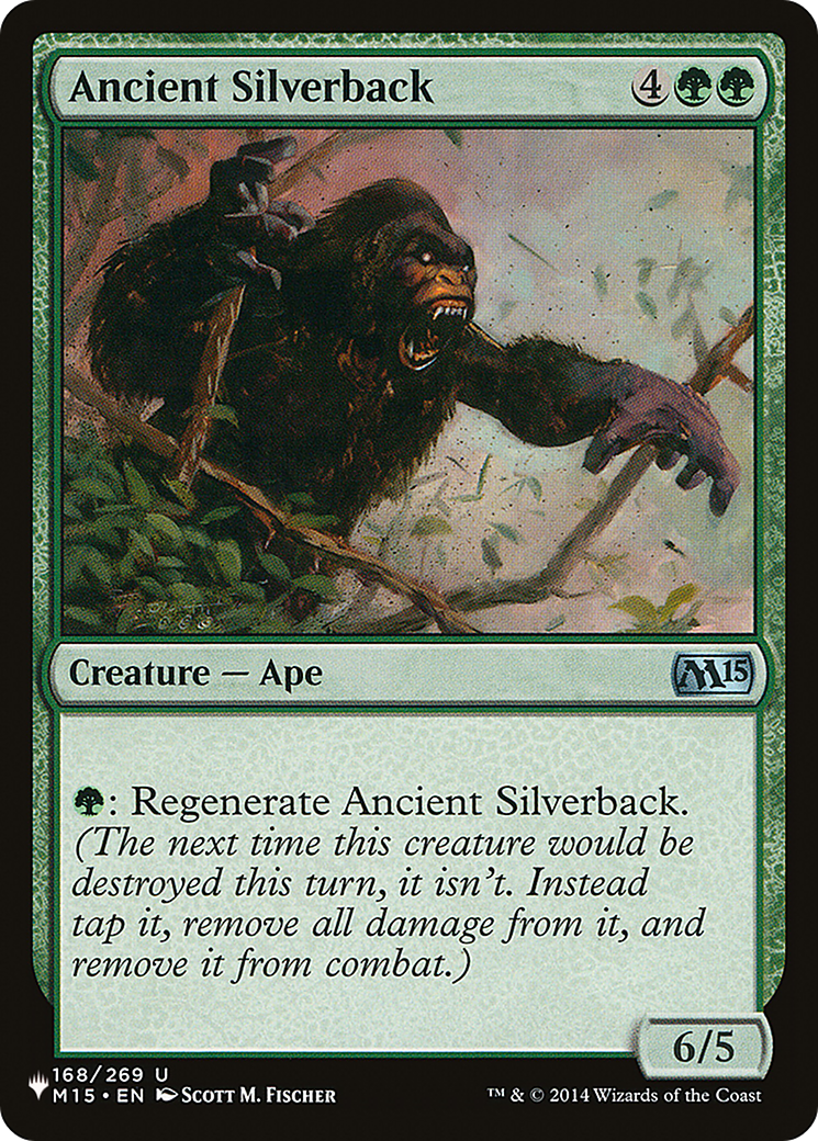 Ancient Silverback [The List Reprints] | The CG Realm