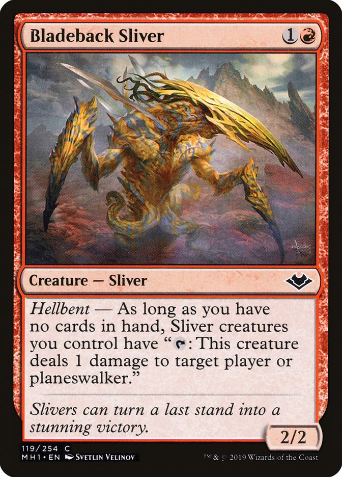 Bladeback Sliver [Modern Horizons] | The CG Realm