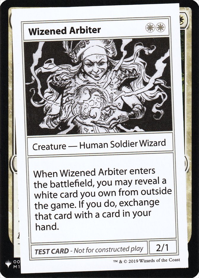 Wizened Arbiter [Mystery Booster Playtest Cards] | The CG Realm