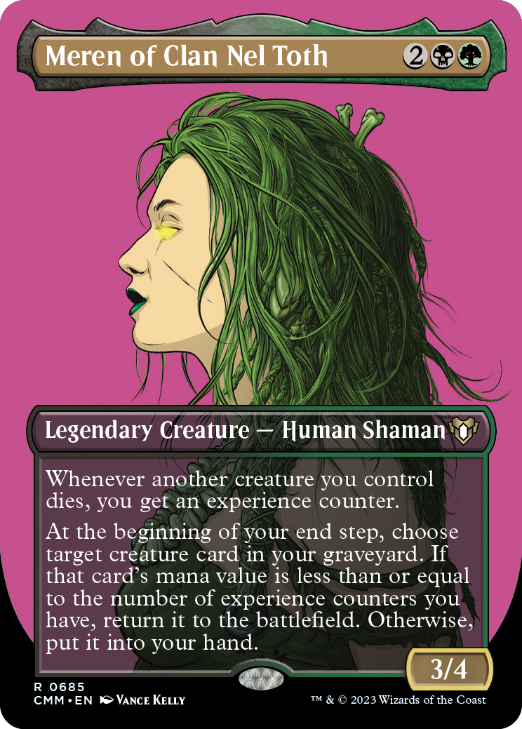 Meren of Clan Nel Toth (Borderless Profile) [Commander Masters] | The CG Realm