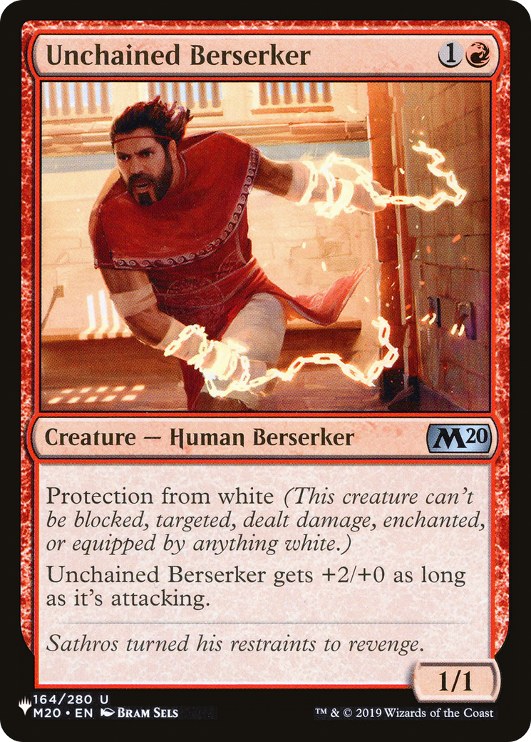 Unchained Berserker [The List Reprints] | The CG Realm