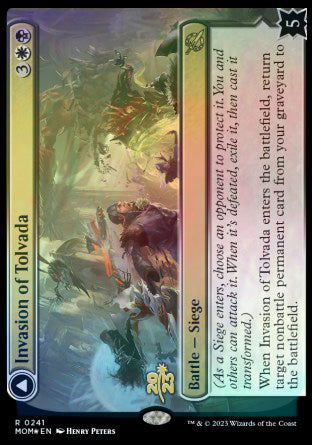 Invasion of Tolvada // The Broken Sky [March of the Machine Prerelease Promos] | The CG Realm