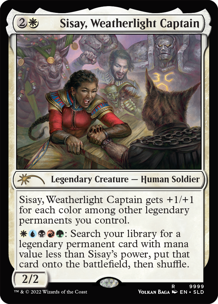 Sisay, Weatherlight Captain [Secret Lair Drop Series] | The CG Realm