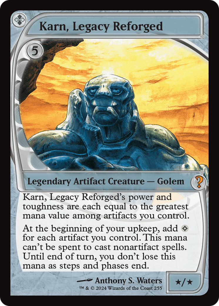 Karn, Legacy Reforged (Future Sight) [Mystery Booster 2] | The CG Realm