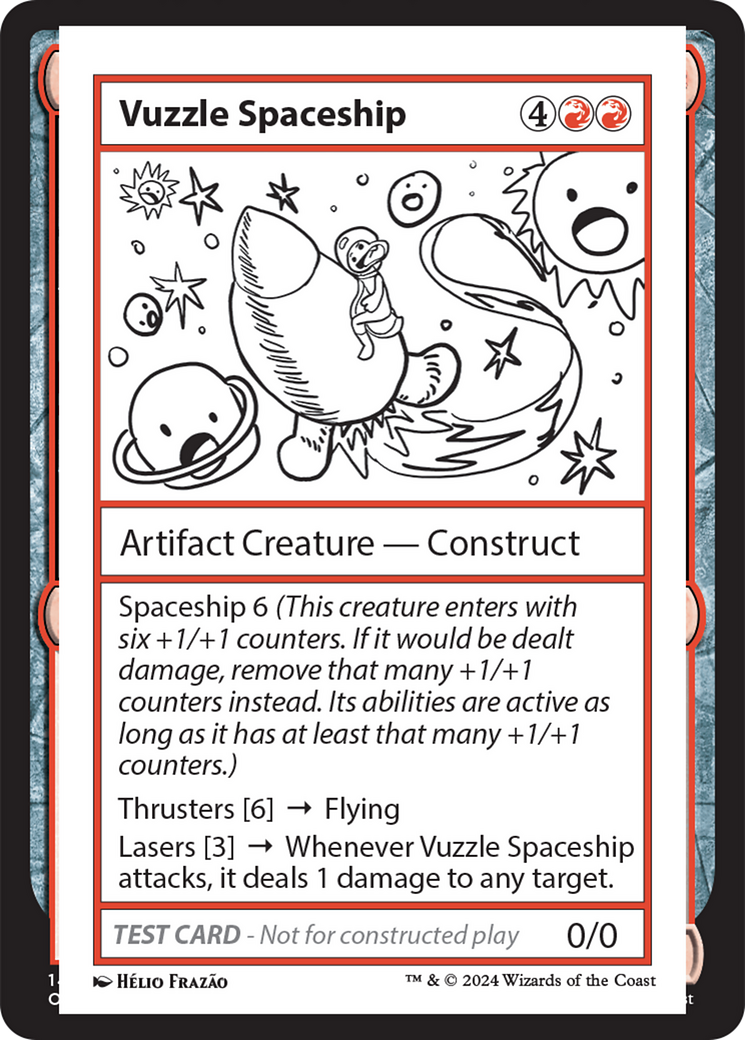 Vuzzle Spaceship [Mystery Booster 2 Playtest Cards] | The CG Realm