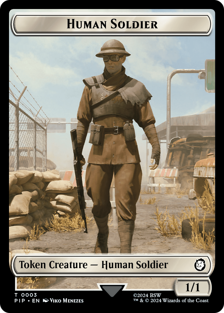 Settlement // Human Soldier Double-Sided Token [Fallout Tokens] | The CG Realm