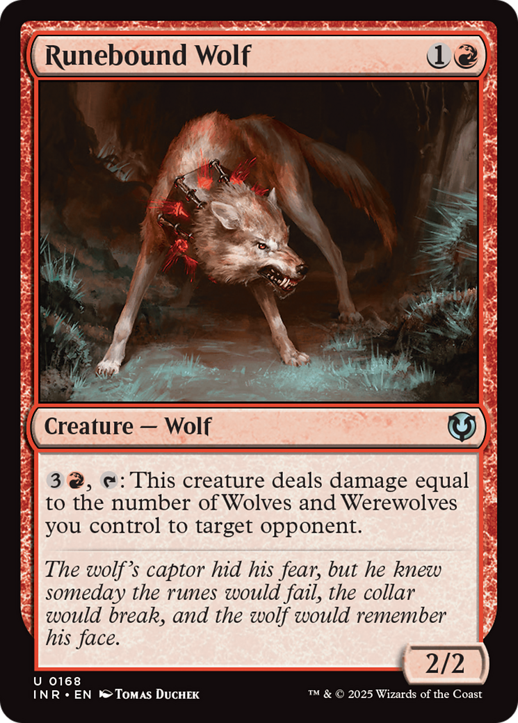 Runebound Wolf [Innistrad Remastered] | The CG Realm